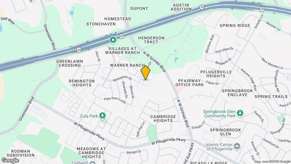 1848 Bonham Ln Map and Location Details