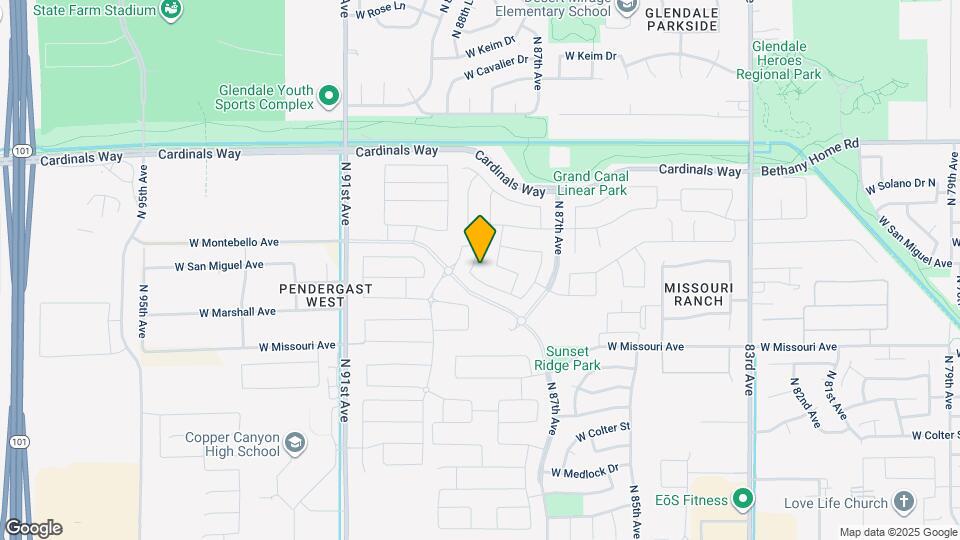 5655 N 88th Ln Map and Location Details
