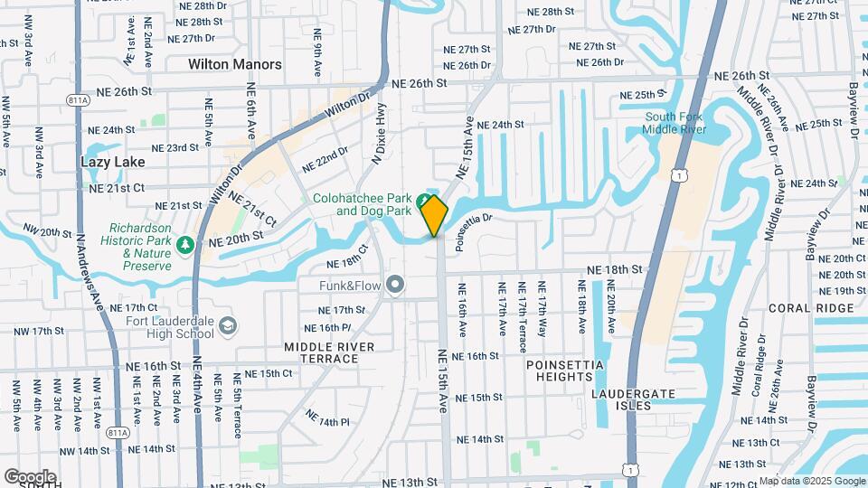 200 S Birch Rd, Unit 501 Mapa y Detalles de la Ubicación