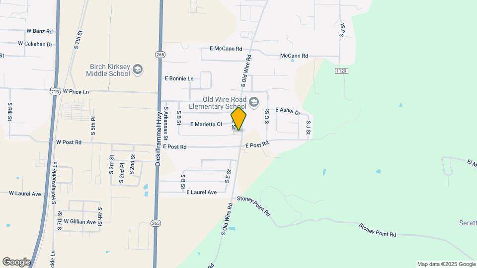 803 E Southern Trace Dr Map and Location Details