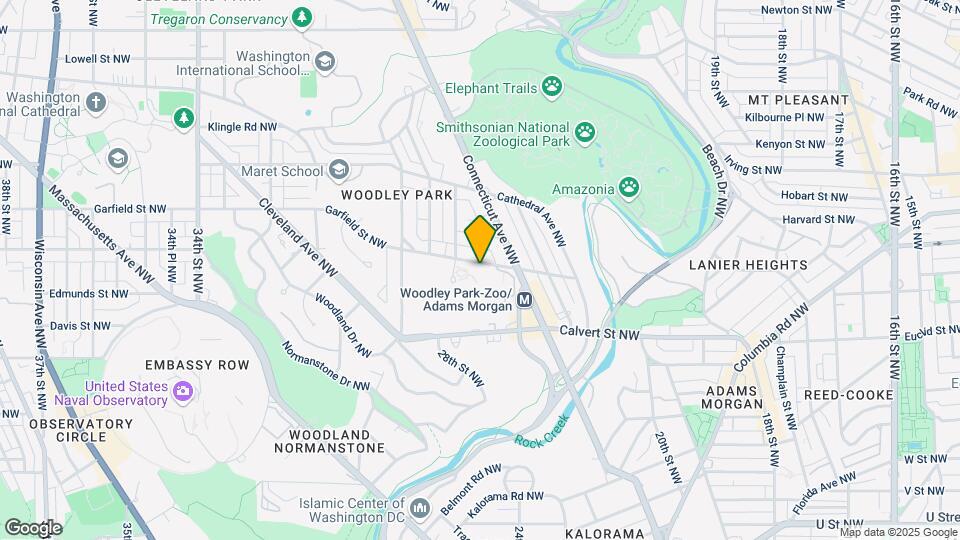 2650 Woodley Rd NW Map and Location Details