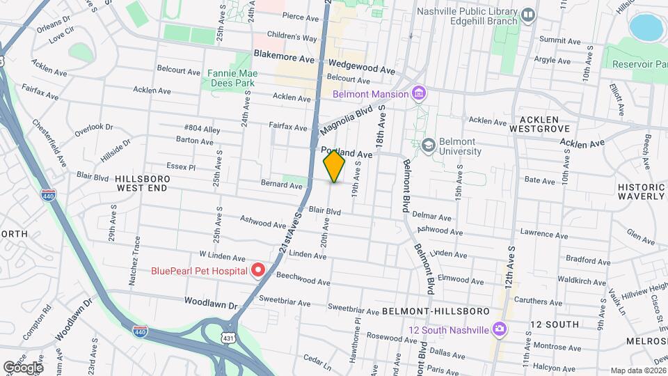 2102 20th Ave S Map and Location Details