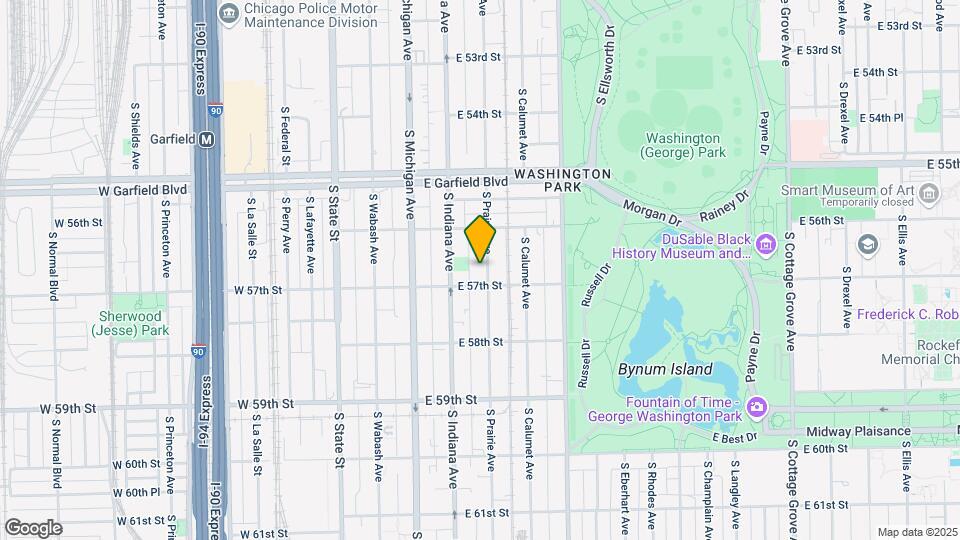 5644 S Prairie Ave, Unit 1 Mapa y Detalles de la Ubicación
