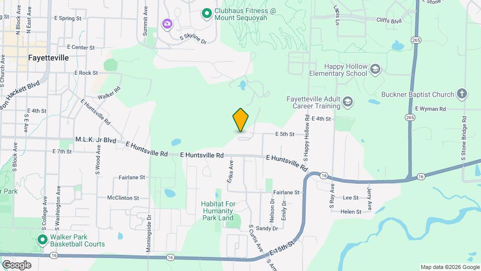 1368 E Sequoyah Ct Map and Location Details