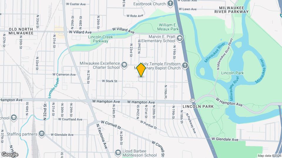 4908 N 22nd St Map and Location Details