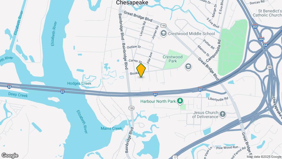 710 Ray Ave Map and Location Details