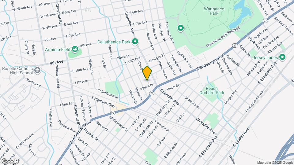 1126 Rivington St Map and Location Details