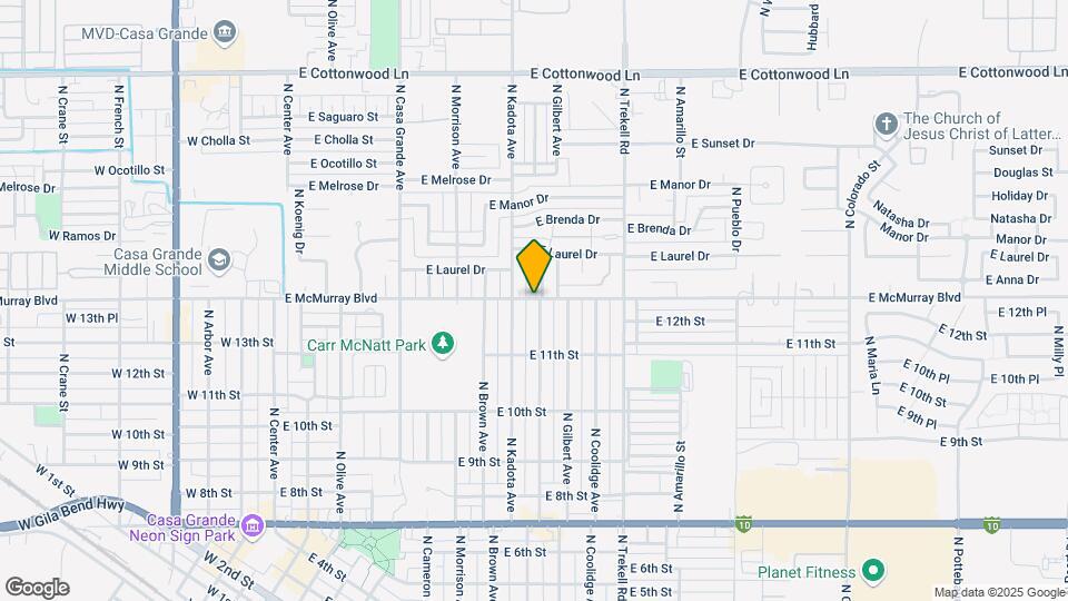 745 E McMurray Blvd-Unit -4 Map and Location Details