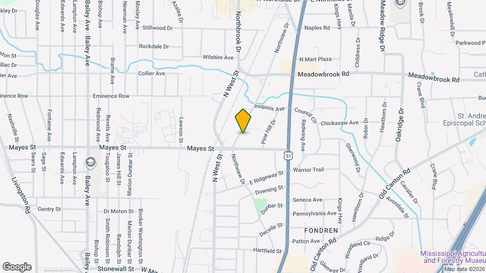 3808 Northview Dr Map and Location Details