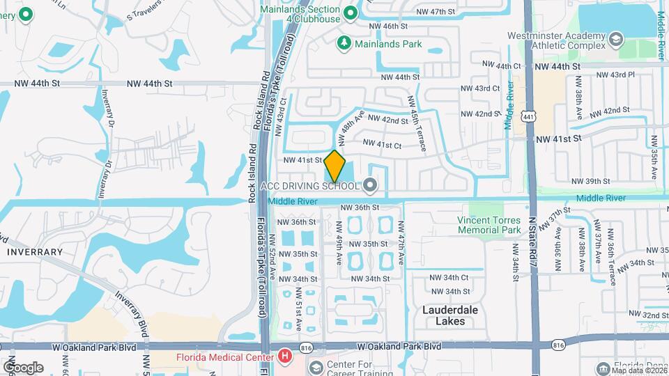 4921 NW 39th St Mapa y Detalles de la Ubicación