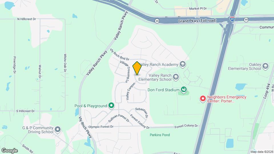 22451 Toronado Ridge Ln Map and Location Details