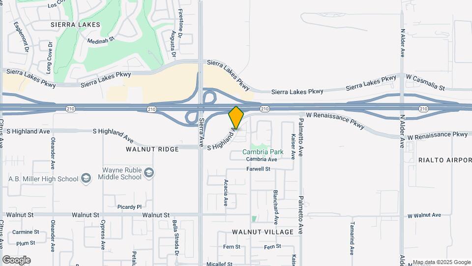 Calista Luxury Townhomes Map and Location Details