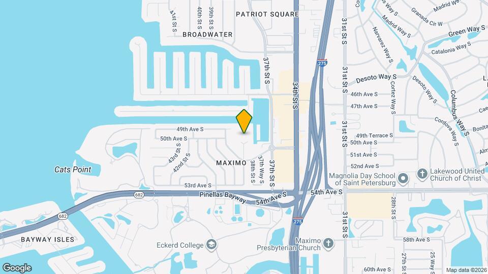 4908 38th Way S Map and Location Details