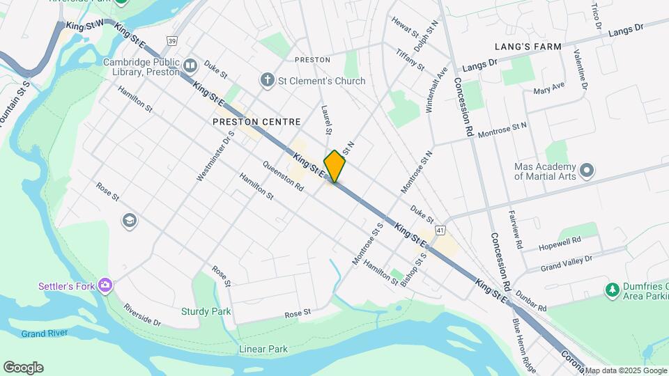 1130 King St E Map and Location Details