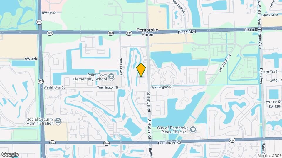 721 SW 113th Terrace Map and Location Details