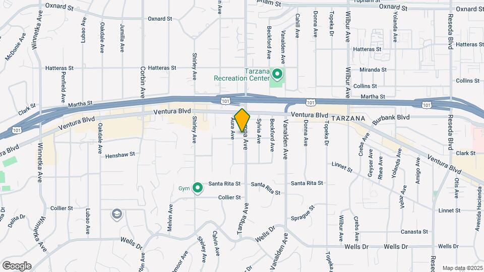 5503 Tampa Ave Map and Location Details