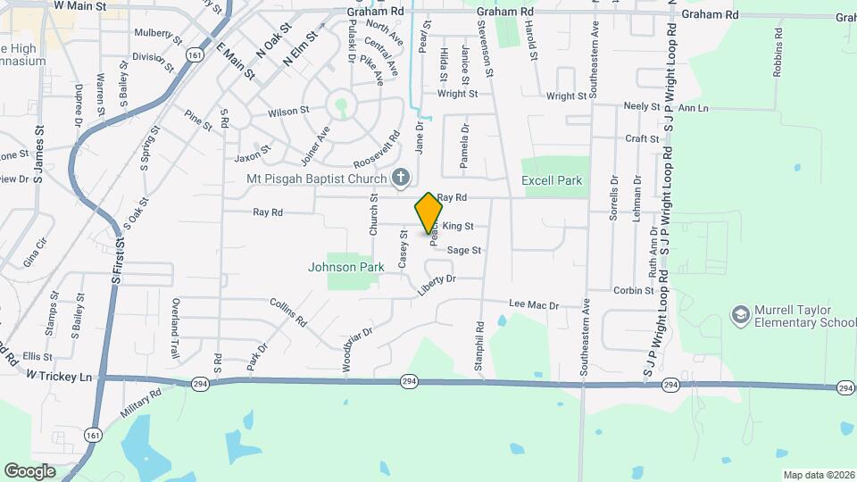 1017 Peach St Map and Location Details