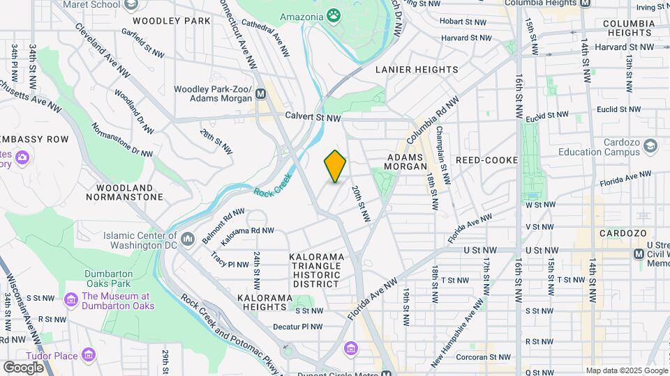 2328 Ashmead Pl NW Map and Location Details