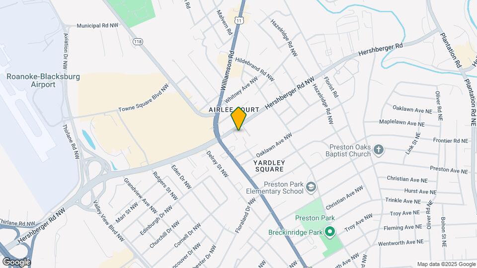 1010 Hershberger Rd NW Map and Location Details