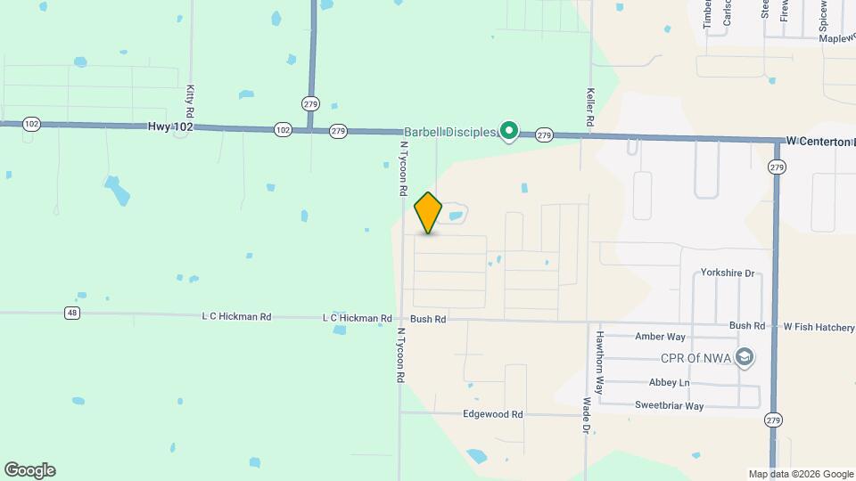 2141 Bluebonnet Ln Map and Location Details