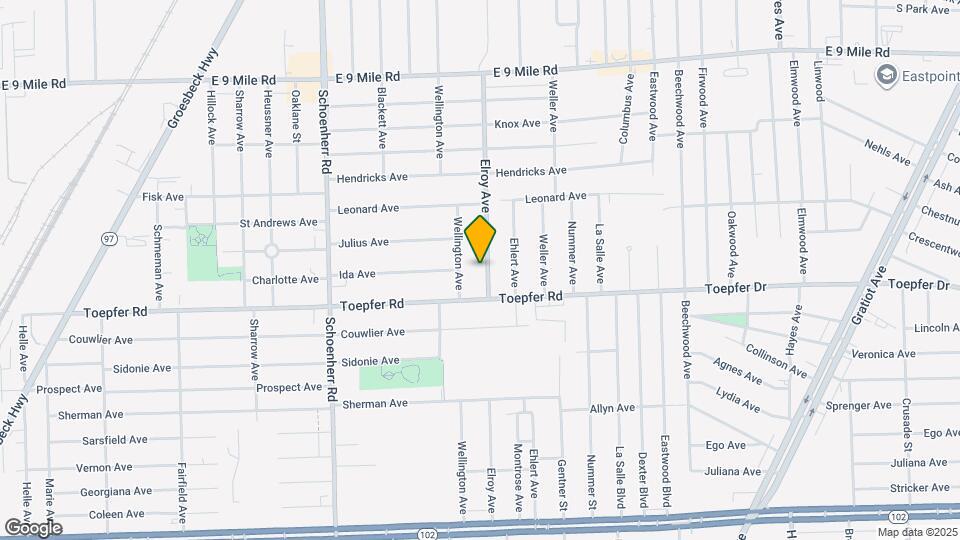 21755 Elroy Ave Map and Location Details