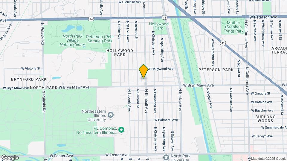 5614 N Kimball Ave Mapa y Detalles de la Ubicación