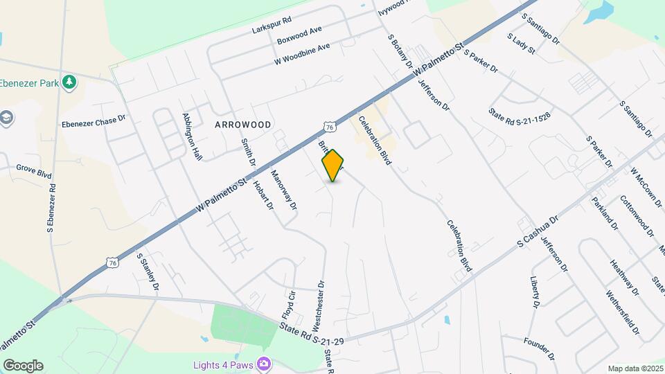 1216 Arrowood Dr Map and Location Details