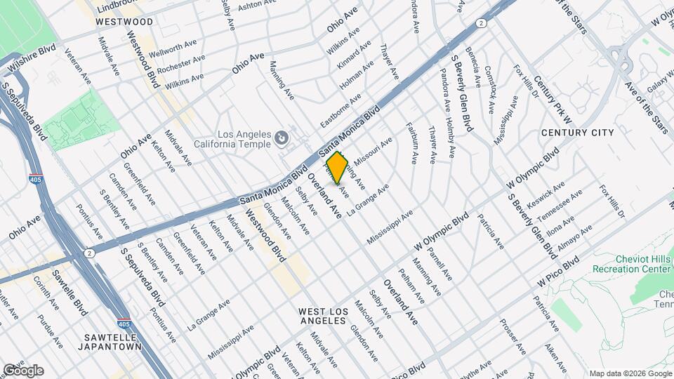 1909 Pelham Ave Map and Location Details