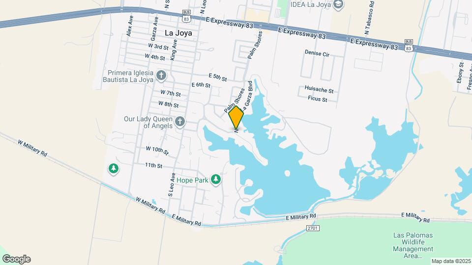 832 N Kika De La Garza Blvd Map and Location Details