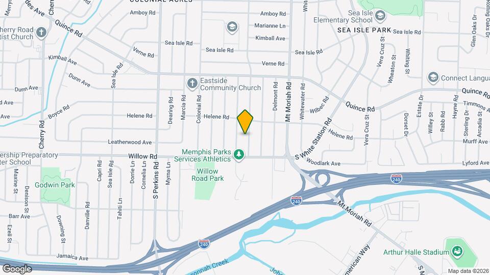 1639 Ivy Rd Map and Location Details