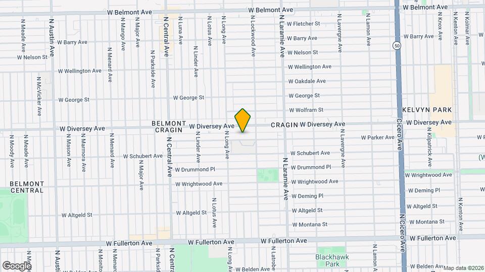 5328 W Parker Ave Map and Location Details