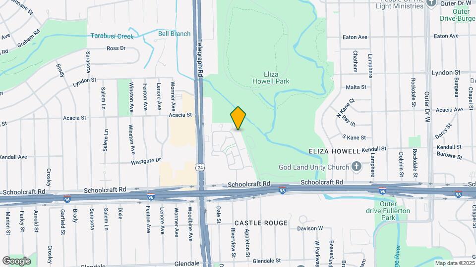 14234 Riverview St Map and Location Details