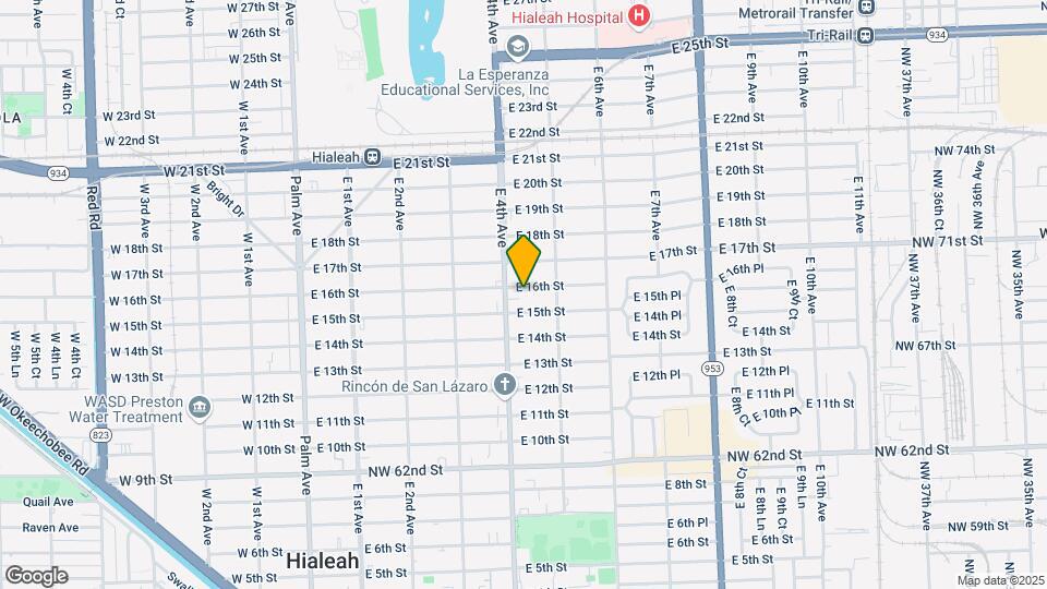 432 E 16th St Mapa y Detalles de la Ubicación