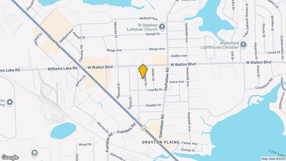 3355 Curwood St Map and Location Details