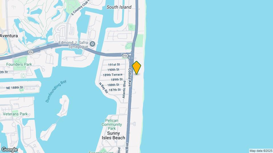 18911 Collins Ave Map and Location Details