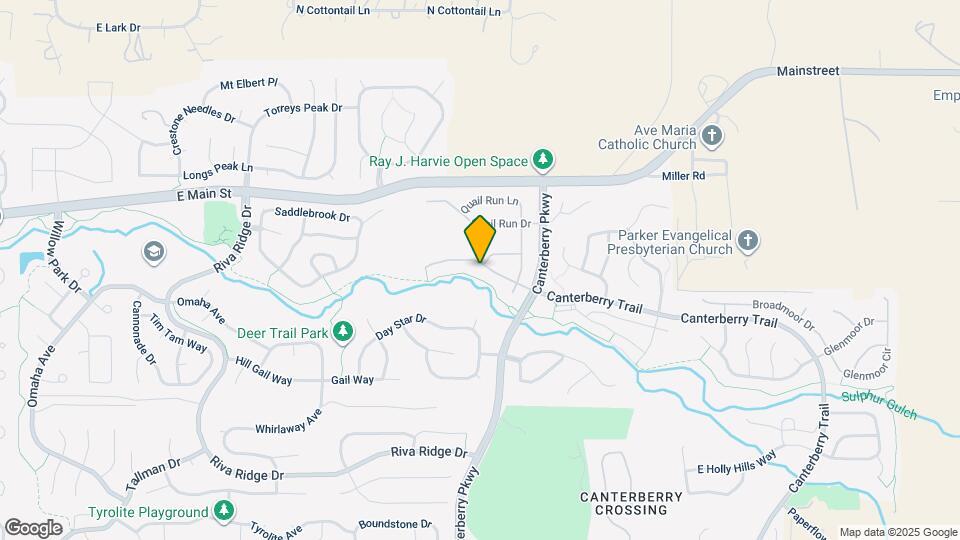 22322 Quail Run Way Map and Location Details