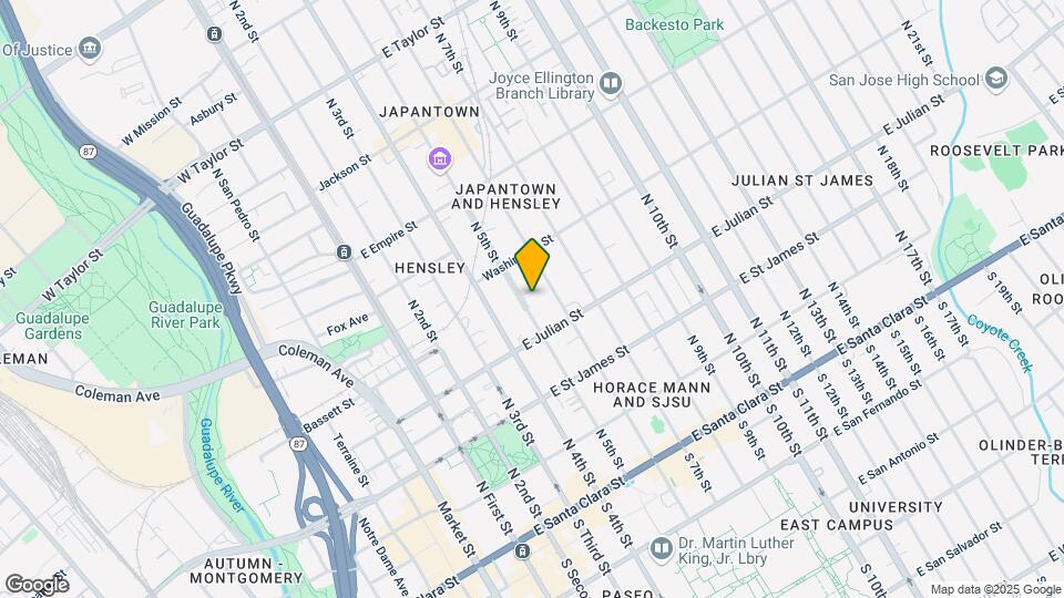 344 N 5th St Mapa y Detalles de la Ubicación