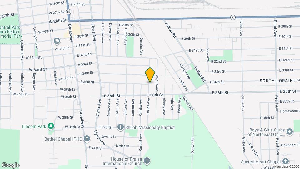 3463 Dallas Ave Map and Location Details