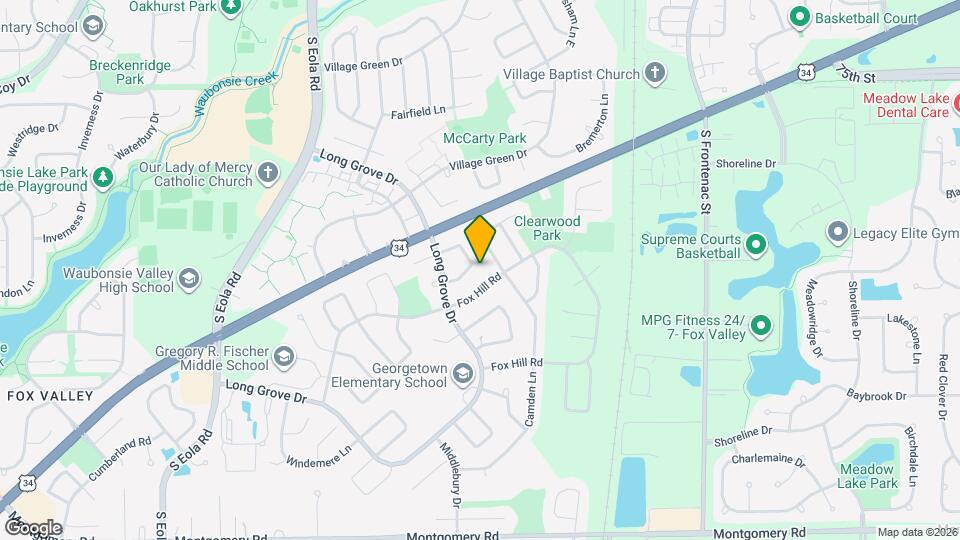 3064 Long Grove Ln Map and Location Details