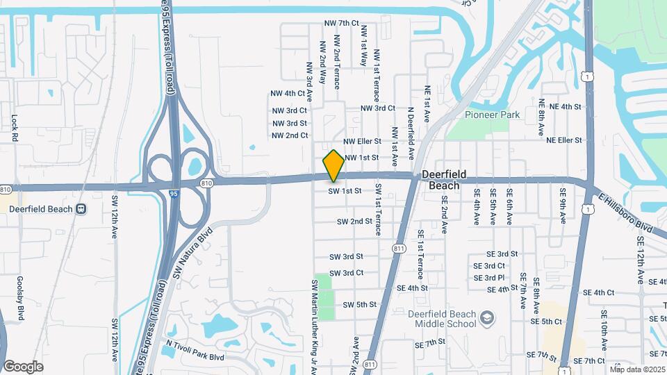 271 SW 1st St Map and Location Details