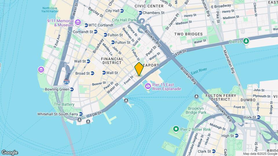 85 South St Mapa y Detalles de la Ubicación