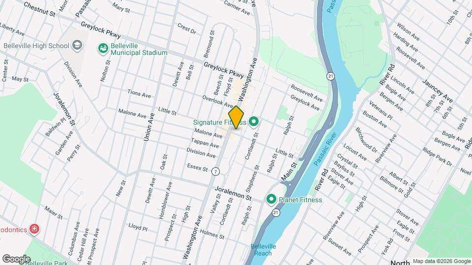 152 Little St, Unit 1 Map and Location Details