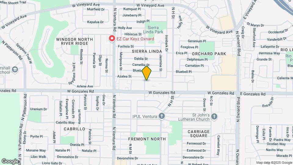 Casa Valencia Apartments Map and Location Details