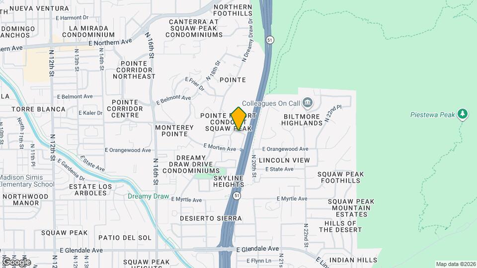 1880 E Morten Ave Map and Location Details