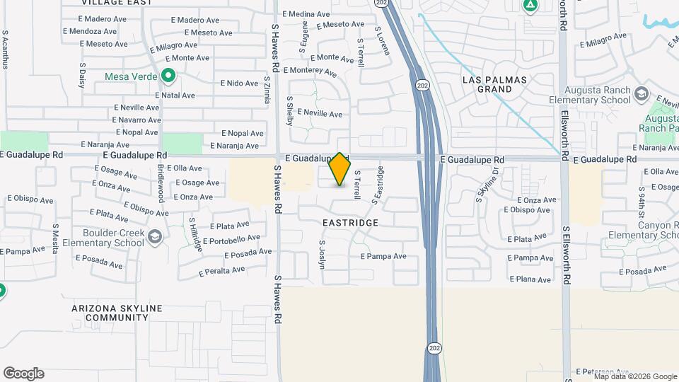 8547 E Osage Ave Map and Location Details