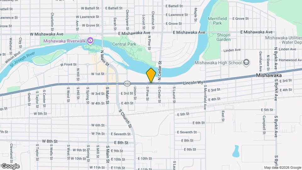 507 Lincolnway E Mapa y Detalles de la Ubicación