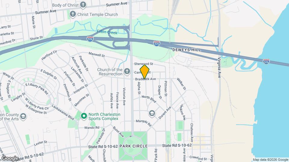 5019 Baylor St Map and Location Details