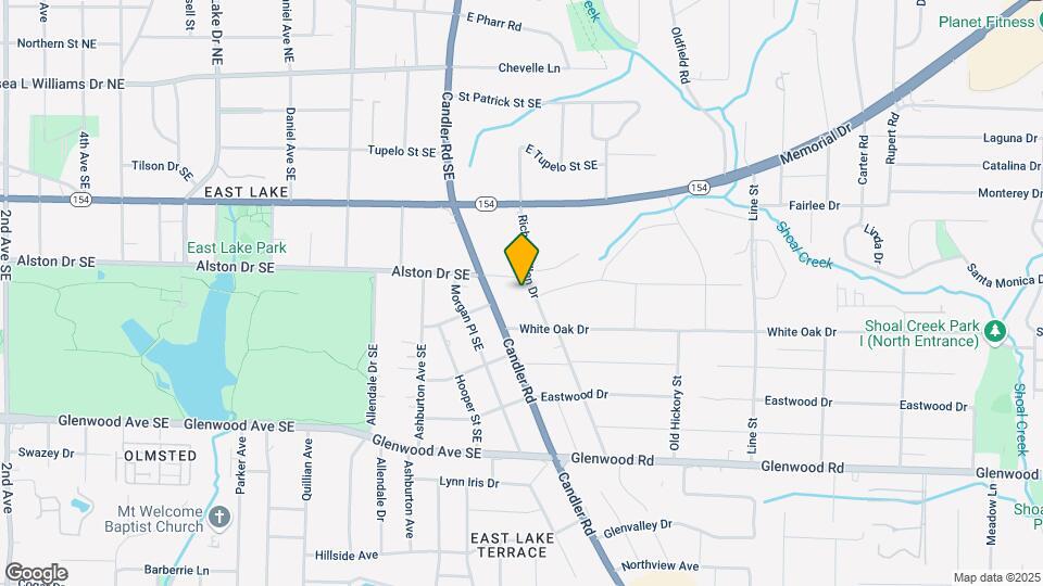 1663 Richard Allen Dr Map and Location Details