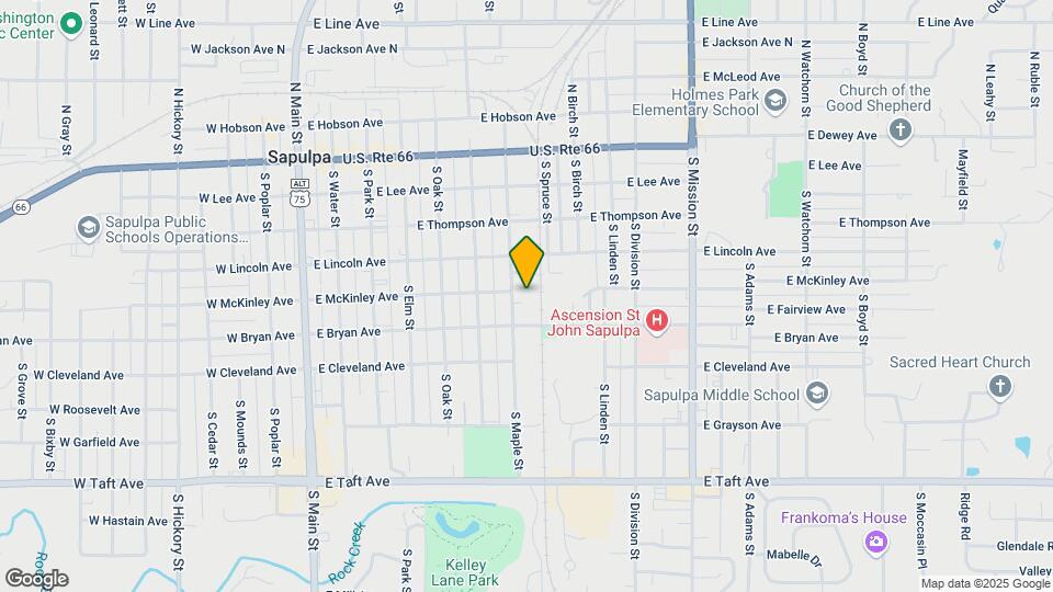 405 S Maple St Map and Location Details