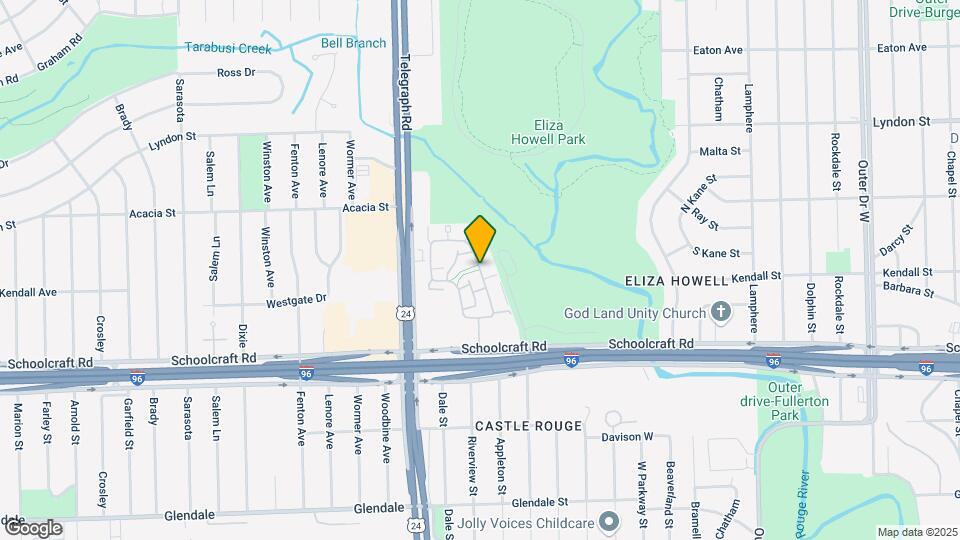 14212 Riverview St Map and Location Details